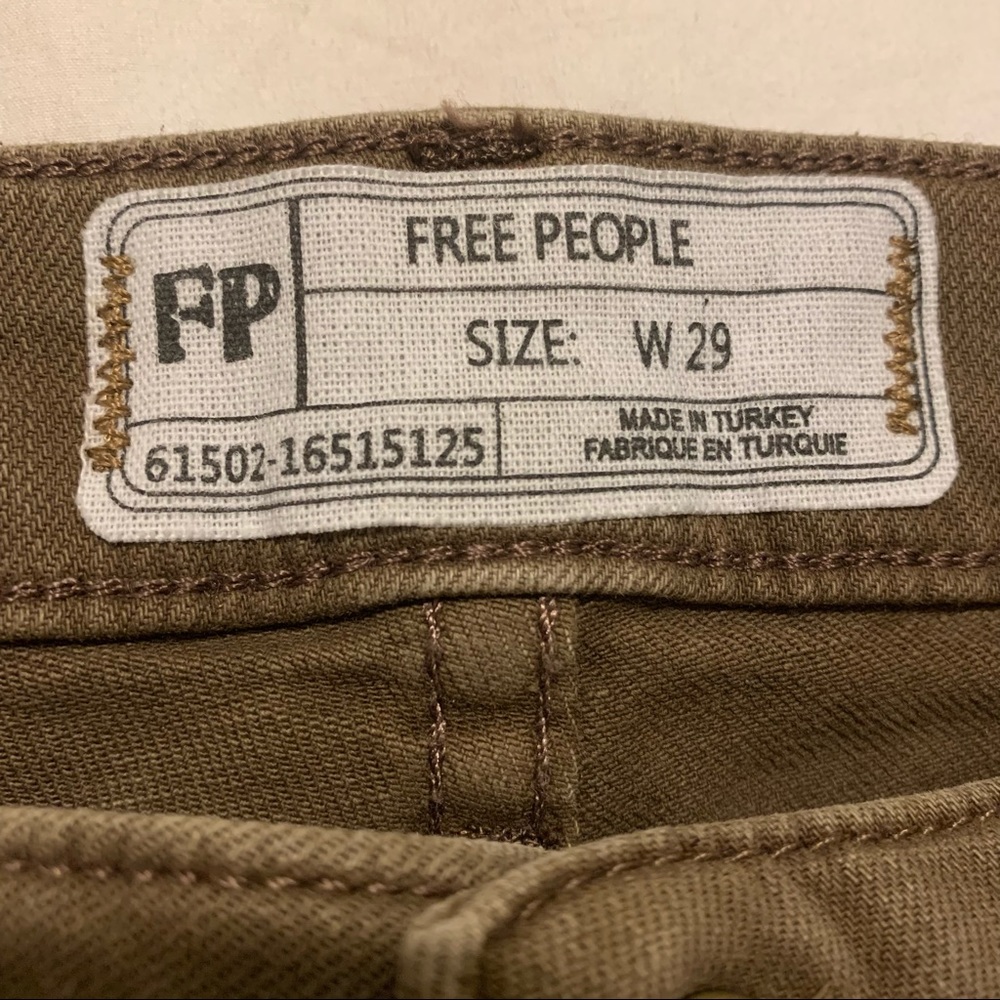 Free People Raw Hem Jeans - Picture 2 of 4